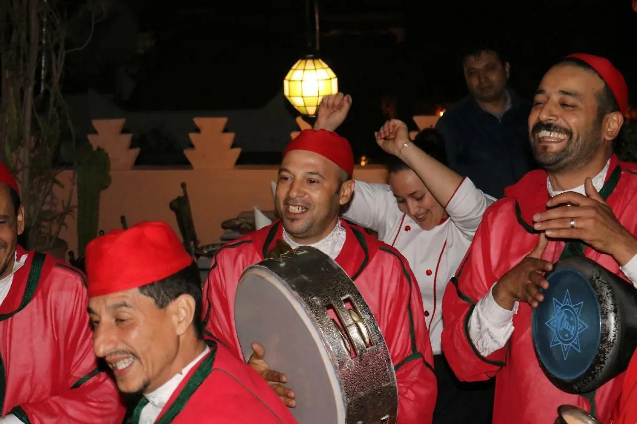 Dar Andamaure Hotell Marrakesh Marockansk riad